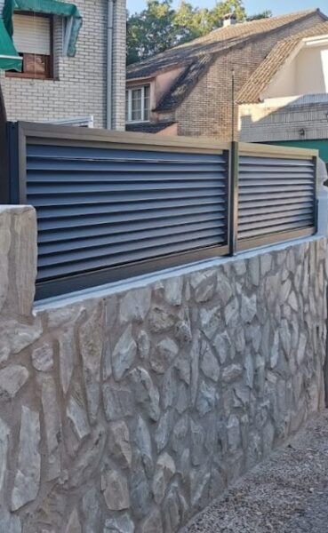 Cerramiento de aluminio para exterior
